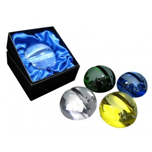 Crystal Globe Business Cardholder